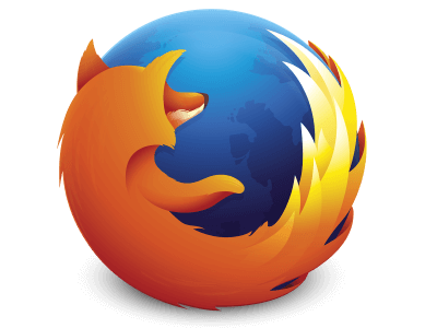 firefox logo: fox hugging the planet